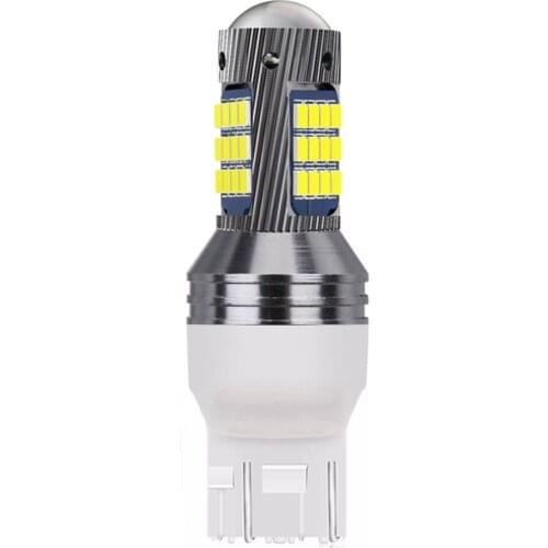 1PCS New T20 7443 W21/5W Super Bright 2016 LED Car Tail Brake Bulb Turn Signals Auto Rear Fog Lamp DRL Light Red White Yellow