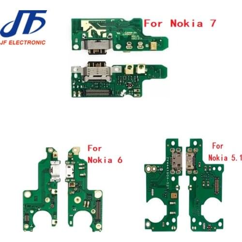 10Pcs/lot,Charger Board PCB Flex For Nokia C1 3 5 6 4 7.1 8.2USB Port Connector Dock Charging Ribbon Cable