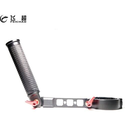 FEICHAO Gimbal Accessories Mounting Clamp Aluminum Alloy Detachable Neck Ring Handle with 1/4 Screw Hole for ZHIYUN Crane 2S