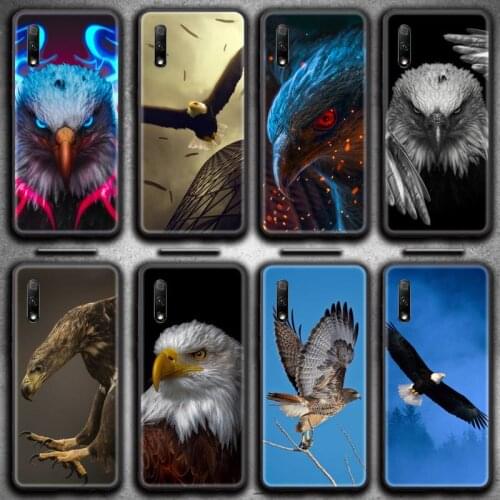 King Of Birds Eagle Hawk Phone Case for Huawei Honor 30 20 10 9 8 8x 8c v30 Lite view 7A pro