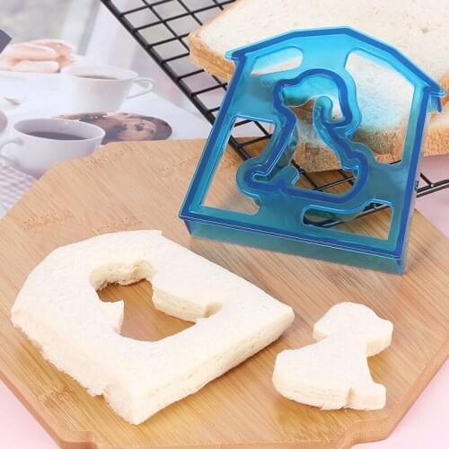 Kids Sandwich Cutter Maker DIY Cake Toast Bread Cutter Mold Kitchen Supplies Kitchen Cake Tools LBShipping