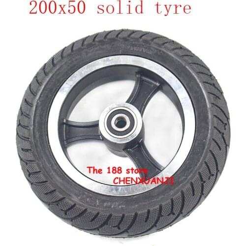 For Speedway Mini 4 Pro Solid Wheel Tire Electric Scooter Ruima Mini 4 PRO 200X50 Non-pneumatic Wheel Replacement Accessories