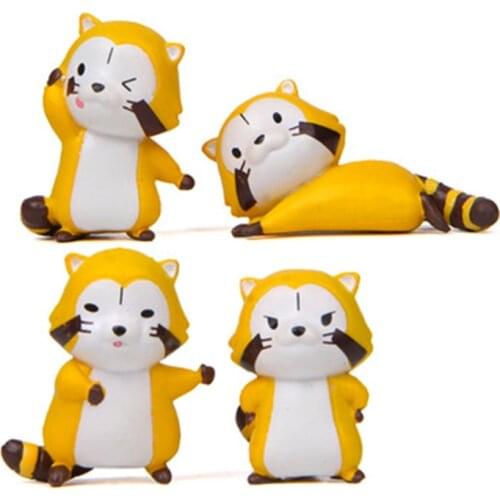 ZOCDOU 1 Piece Cute Bear Small Statue Little Figurine Crafts Figure Ornament Miniatures