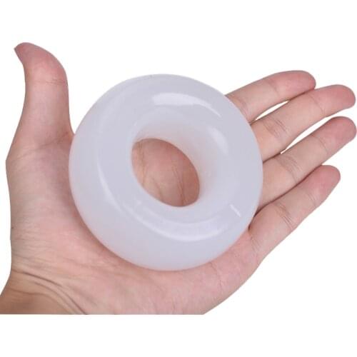 Male Masturbator Bracelet Type Huge Penis Ring Delay Ejaculation Lock Sperm Dick Big Soft Cage Cock Ring Adult Sex Toys for Men