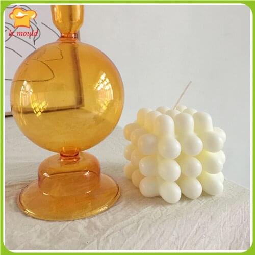 New Nine Ball Rubiks Cube Silicone Mold Aromatherapy Candle Dessert Gift Home Mould