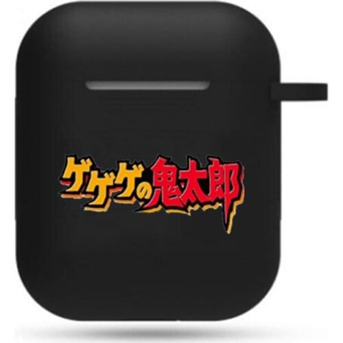 Japan anime Hakaba Kitarou Earphone case boy girls Bluetooth Airpods Earphone Case Protective Headset Cover Headphone Case