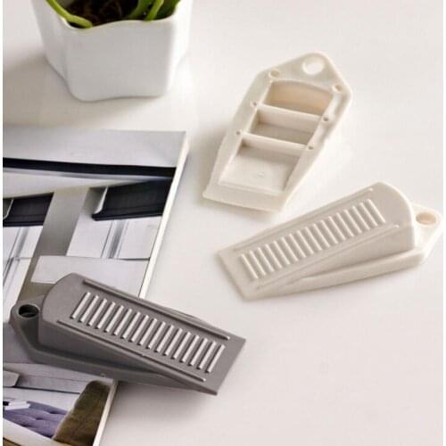 Rubber Wedge Door Stopper Holder Guard Baby Safety Protector Security Protection Home Improvement Hardware Furniture Fittings