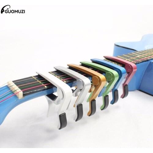 1 Pc Quick Change Clamp Key Acoustic Classic Guitar Capo For Tone Adjusting For Electric Acoustic Guitar Ukulele