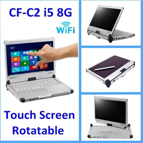2021 big Promotion !! Top-rated Toughbook CF-C2 Lapotp CF C2 tablet I5 8G Touch Screen with wifi with 1tb SSD Diagnostic Laptop