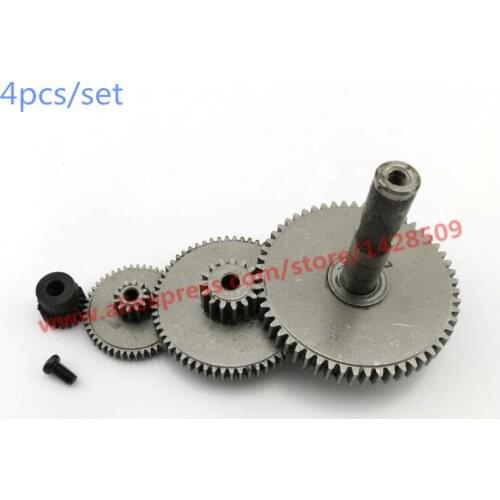 4 pcs/lot Alloy Steel Reduction Gears Modulus Gear DIY Micro Motor Transmission Parts Gear Box Mating Parts