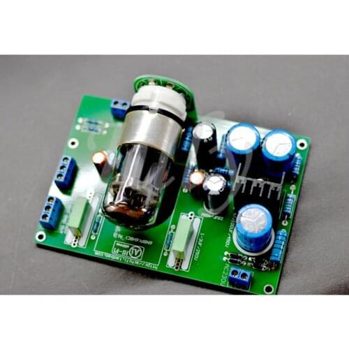 6N8P (6H8C 6SN7) Best sound Single tube horizontal version Electron tube front stage bile front stage Finished board