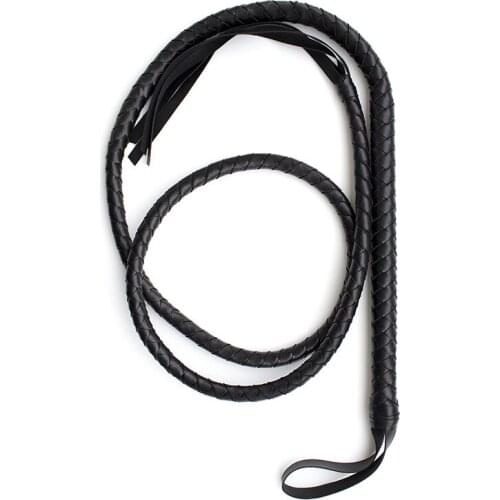 Bondage Sex Leather Whip Erotic Spanking Sex Toys Black Fetish Flogger For Woman Adult Games for Couples porn cosplay sm bdsm