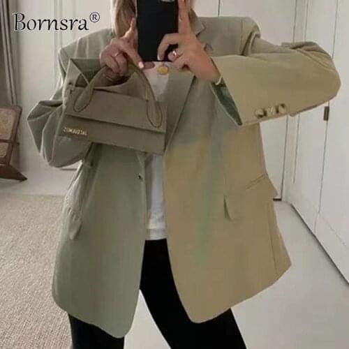 Bornsra Women's Blazers Blazers
