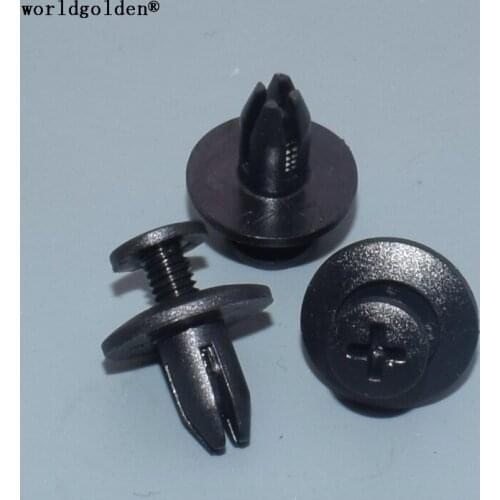 Worldgolden 100pcs Retainer for Nissan#10998-30880 Honda#90684-SA5-0030 Isuzu#8942981190 Toyota#55785-52020 Suzuki#09409-06319