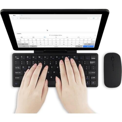 Fashion Travel Keyboard for Huawei MateBook E 12-inch Bluetooth Keyboard with Bracket Keyboard Mouse Combo for Huawei Matebook e