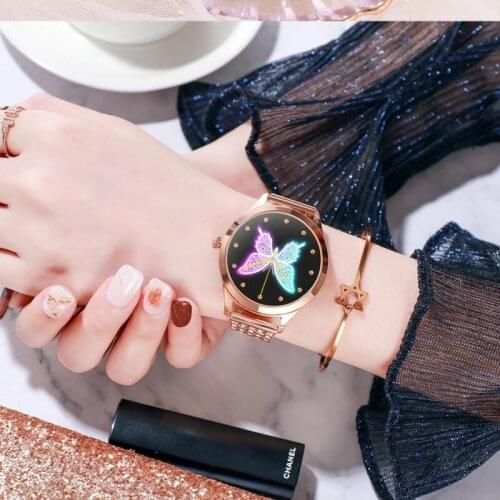 Fashion Sports Smart Watch Bracelet Heart Rate and Blood Pressure Health Monitoring LW07 Female Smart Wristband