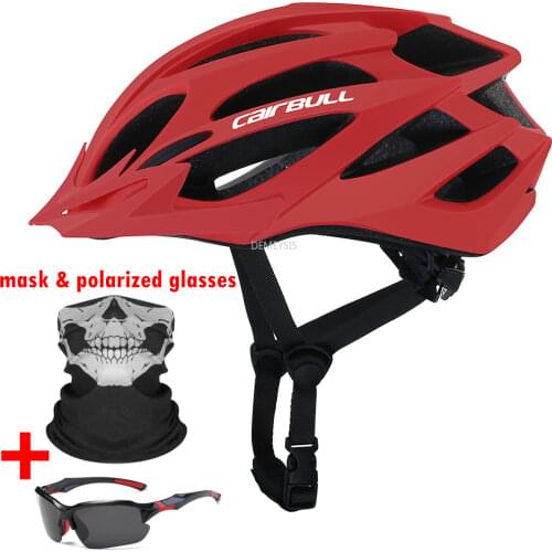 Men Women Cycling Helmet Ultralight Mountain Bike Riding Safety Helmet Adjustable Outdoor Motorcycle Off-road Bicycle Helmets