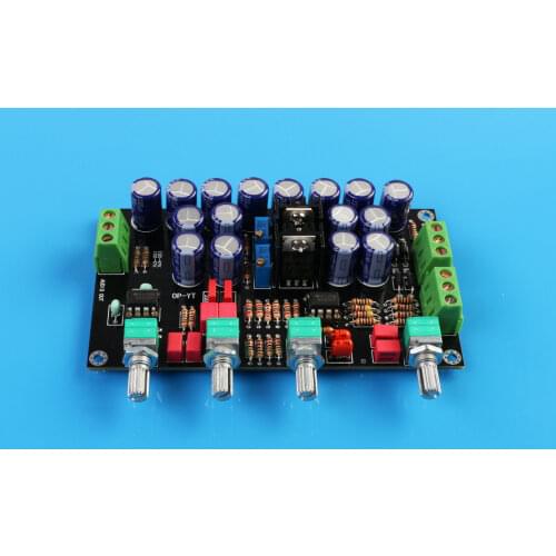 Assembled HIFI Preamplifier Tone Board NE5532 Op-amp Low Noise