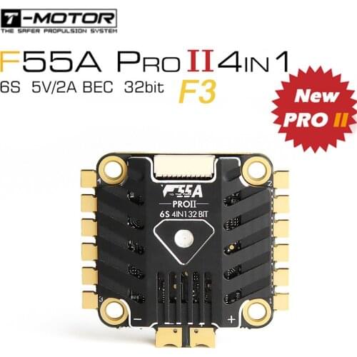 T-Motor F55A PRO II F45A 6S 4In1 ESC Electronic Speed Controller BLHELI_32 DSHOT1200 Brushless 5V BEC Compatibl for T-Motor F40