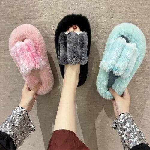 Womens Winter Warm Slippers Cozy Soft Plush Non Slip Flat Comfortable Luxury Indoor Ytmtloy House Shoes Sapatos Mulher