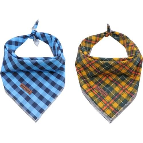 Unique Style Paws Dog & Cat Small Bandana Scarf Adjustable Dog Bandana Christmas Personalized Pet Products