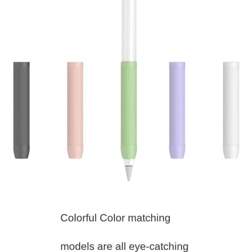 For Apple Pencil 1 2 Case Cover Universal Colorful for IPad Pencil Case Non-slip Protection Silicone for Apple Pencil 2 1 Sleeve