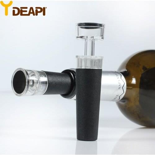 YDEAPI Red Wine Champagne Bottle Preserver Air Pump Stopper Vacuum Sealed SaverWine Vacuum Stopper Wine Vacuum Air Pump Sealer