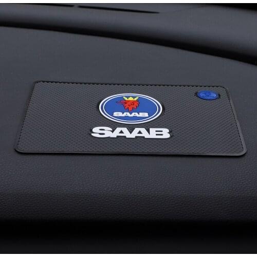 1Pcs Car Dashboard Non-Slip Mat PVC Silicone Anti-Slip Pad For Saab 9-3 9-5 9-7 9-X 9-3X 9-4X Turbo X