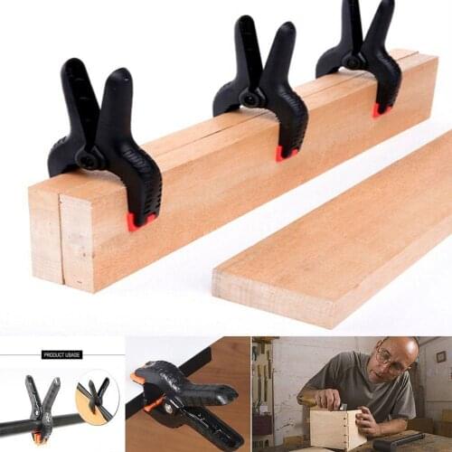 2 Inch Spring Clamps Heavy Duty Plastic Clip DIY Woodworking Tools Toggle Grip