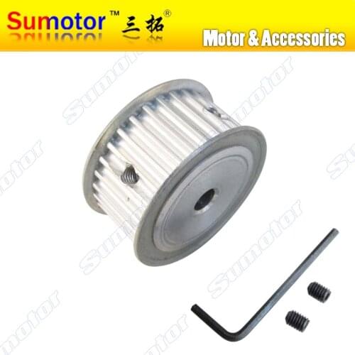 5M 30T Arc HTD tooth 30Teech Pitch 5mm Bore 8mm 10mm Belt Pulleys Timing Pulleys for Stepper Servo Motor DIY CNC part 3D Printer