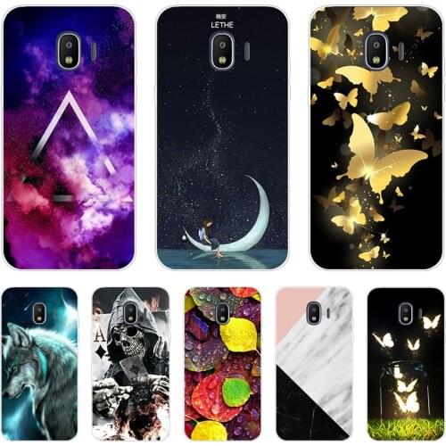 For Samsung Galaxy J2 Case 5.0"inch Cute Flower Printed TPU Cover For Samsung J2 2018 SM-J250F J 2 2J mobile phone cases coque