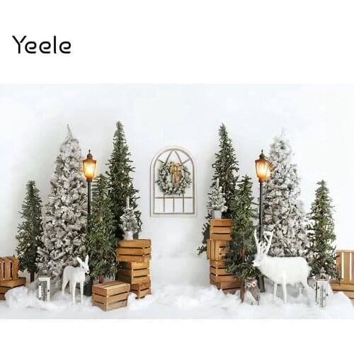 Yeele Christmas Tree Interior Baby Portrait Photography Backdrop Photographic Decoration Backgrounds For Photo Studio