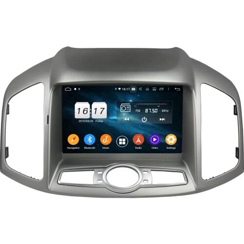 KD-8406 Klyde hot sell Android 9.0 car radio capacitive screen car dvd player for Capativa 2012-2016