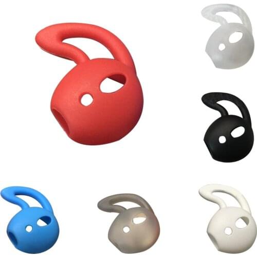 1 Pair For Air-Pod Earphone Eartips Earmuffs bluetooth Earbud Tip Silica Gel Headphone Earmuffs Earphone Accessories