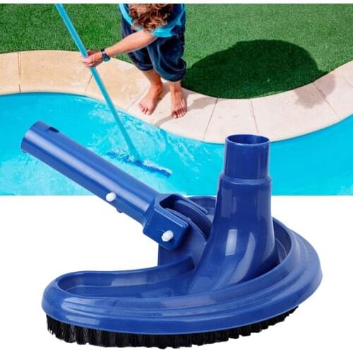 Vacuum Head Brush Cleaner Pool Suction Head Brush Cleaner Half Moon Flexible Swimming Pool cleaning tool Curved Vacuum Head