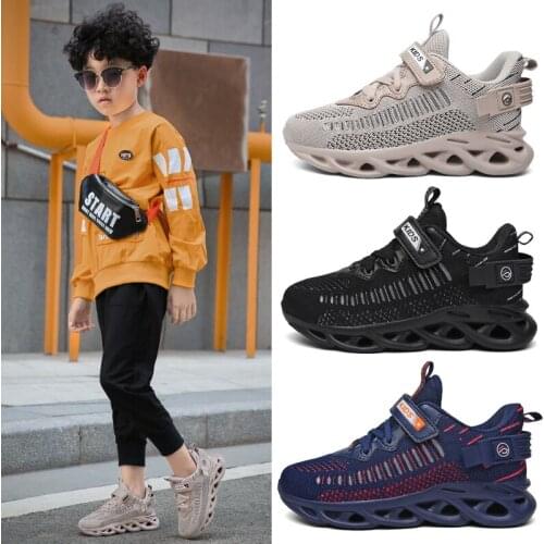 New Boys' Breathable Mesh Casual Shoes Fashion Korean Shoes Spring and Autumn Antiskid Sneakers Comfortable Shoe for Boys