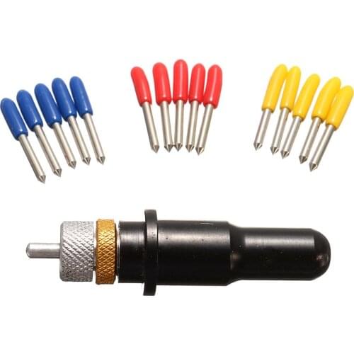 New high-quality Roland vinyl blade 1 cutting plotter knife holder +15 30 45 60 degree blade