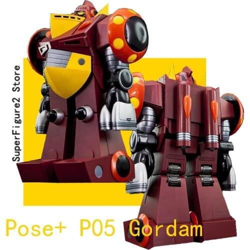 Pose+ METAL P+05 Gordam Alloy products Action Figure Toys