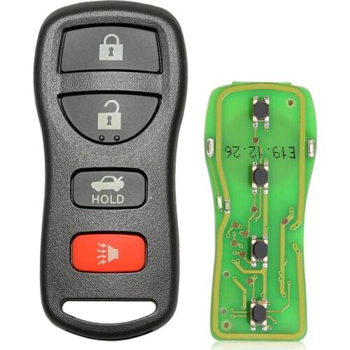 Xhorse XKNI00EN Wire Remote Key For Nissan Separate 4 Buttons English Version One Pcs