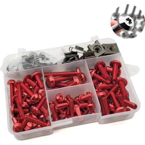 Universal Motorcycle Fairing Bolts Nuts Kit Body Fastener Clips Screw For Yamaha t max 500 530 XP500 XP530 xp 530 500 YZ80 YZ85