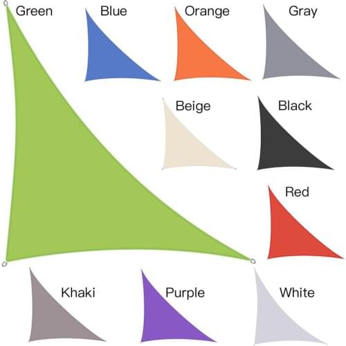 Waterproof Sunshade Protection Awnings Triangular Awning-terrace Outdoor 3x4x5cm Canopy Garden Pool Patio Triangle Shade Sail
