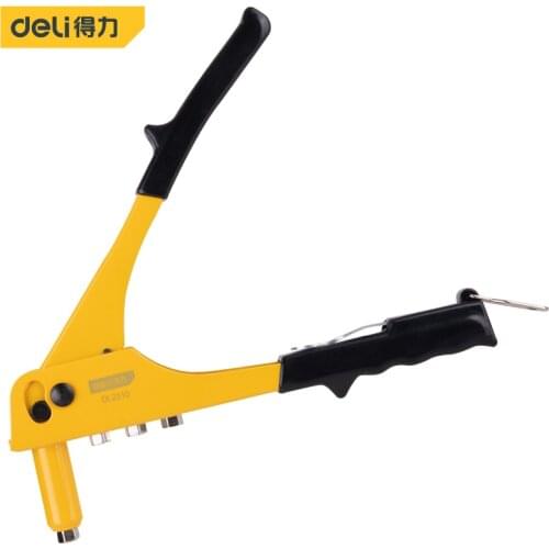 Deli Single Riveter 240mm Snap Ring Hand Wire Stripper Nippers Multipurpose Kits Hand Tools Multi-function