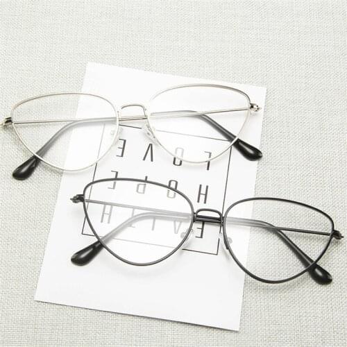 Womens Transparent Glasses Frame Vintage Eye Glasses Clear Eyewear Frames Optical Eyeglasses Prescription Spectacle Frames