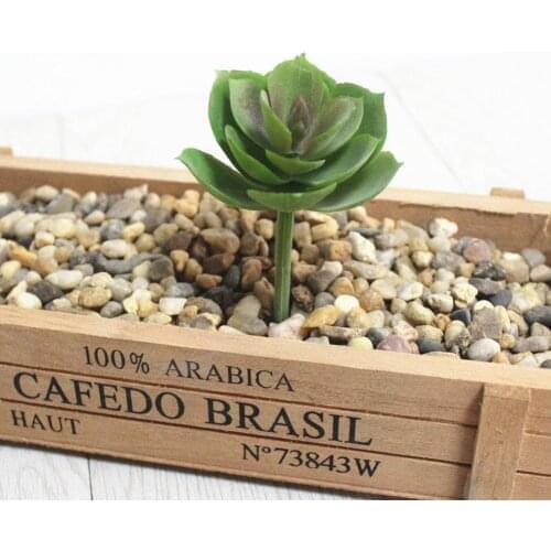 1Pc Artificial Succulent Plant Flower Arrangement DIY Bonsai Home Cafe Decor