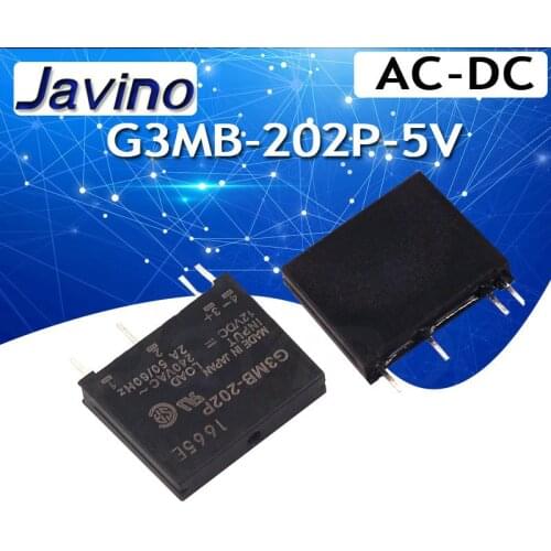 New Original Solid State Relay G3MB-202P DC-AC PCB SSR In 5VDC,Out 240V AC 2A