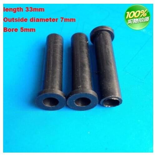 10pcs Mini Rubber Square Strain Relief Cord Boot Protector Cable Sleeve Aviation Plug Sleeve