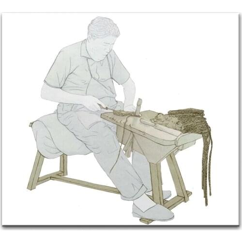 100% hand painted modern decorative oil painting on canvas Classical architecture landscape paintings 161103