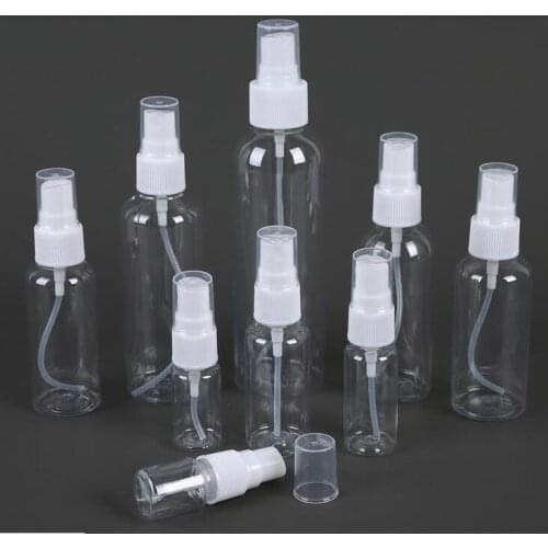 1000pcs 2Oz Plastic Spray Bottles,60ML Empty Fine Mist Sprayers,Travel Perfume Atomizer for Cleaning Solutions#6303