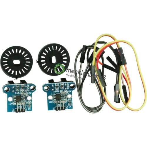 2 Set HC-020K Double Speed ​​Measuring Sensor Module with Photoelectric Encoders Kit top
