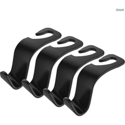4x Car Seat Coat Headrest Hook Purse Organiser Portable Hanger Storage Groceries